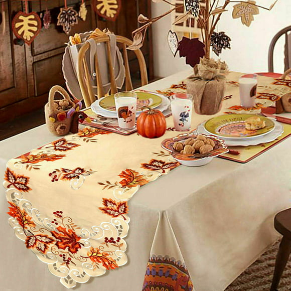 NEW Palm Trees Table Runner Tropical Linens Table Covering 13" x 68"